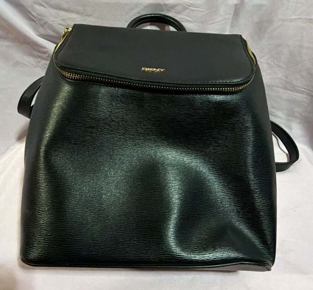 DKNY Bryant Top Zip Backpack Black